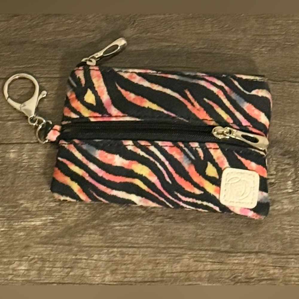🔸Zebra Print Accessory Pouch & Matching Face Mask Set🔸 - Picture 3 of 7